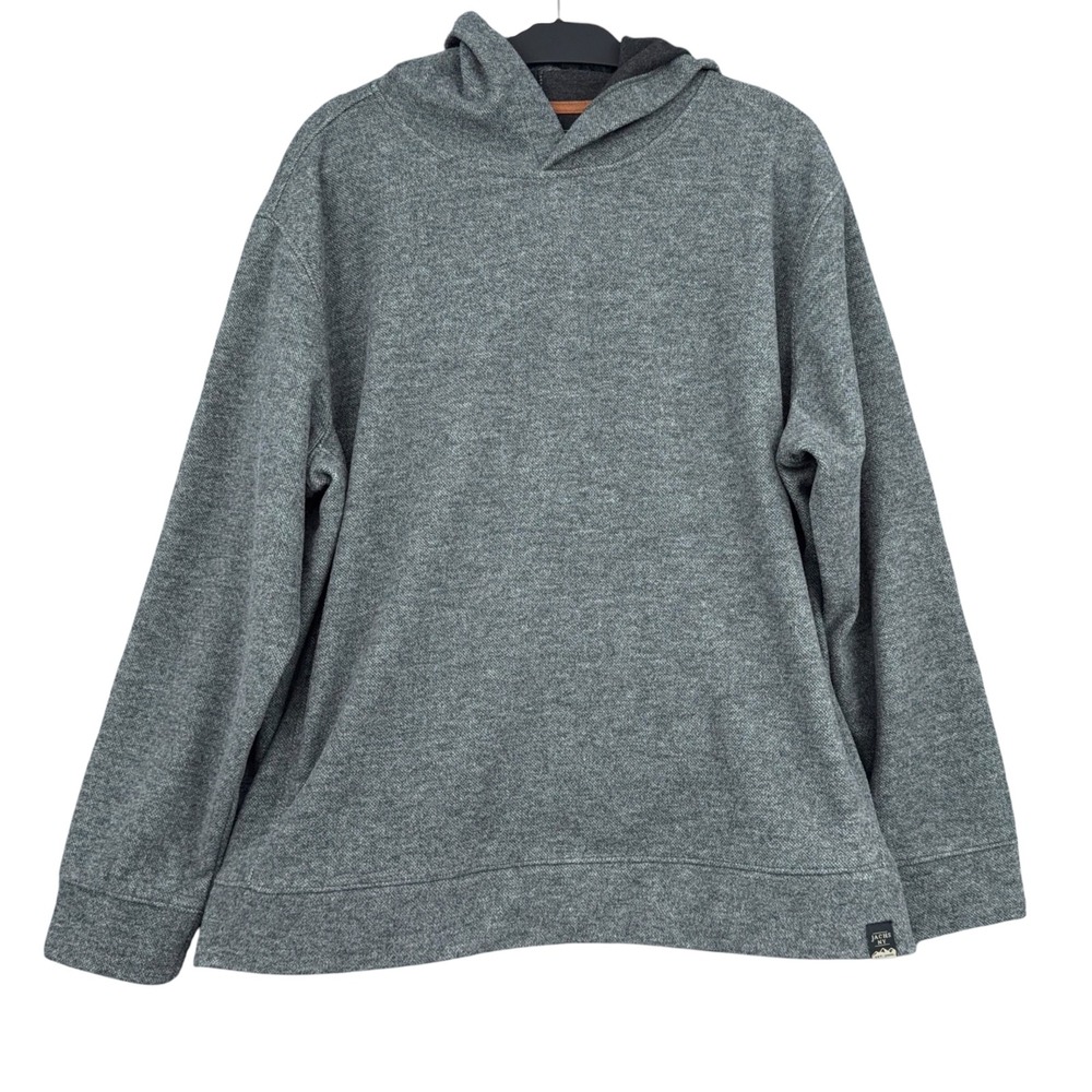 Jachs NY Pullover Hoodie Mens XL Wool Blend Gray Heathered 1905580